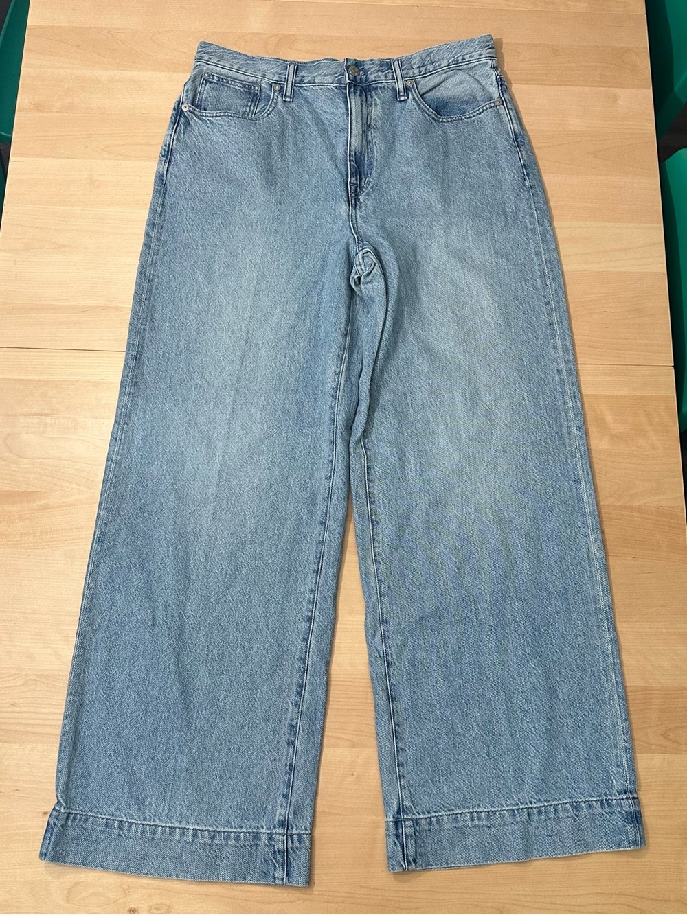 Madewell Super Wide-Leg Jeans Size 30